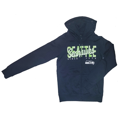 Seattle Seahawks Women's Funnel Neck Full-Zip Swea