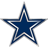 Dallas Cowboys Chrome Auto Emblem