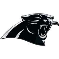 Carolina Panthers Chrome Auto Emblem