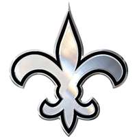 New Orleans Saints Chrome Auto Emblem