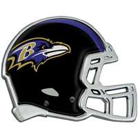 Baltimore Ravens Auto Emblem - Helmet