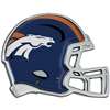 Denver Broncos Auto Emblem - Helmet