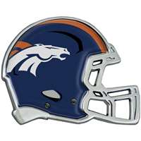 Denver Broncos Auto Emblem - Helmet