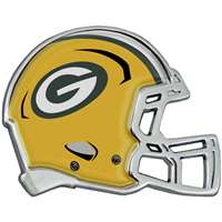 Green Bay Packers Auto Emblem - Helmet