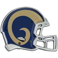 St. Louis Rams Auto Emblem - Helmet