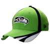 Seattle Seahawks New Era 39Thirty Team Training Hat - Neon