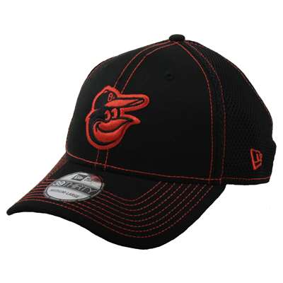 Baltimore Orioles New Era 39Thirty Team Neo Hat - Black