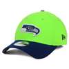 Seattle Seahawks New Era 39Thirty Hat - Neon