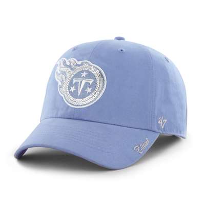 Tennessee Titans 47 Brand Womens Sparkle Clean Up Hat - Adjustable