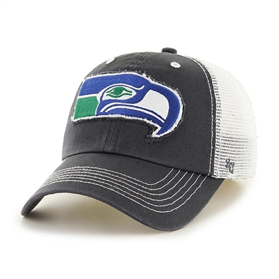 Seattle Seahawks '47 Brand Taylor Closer Hat - Charcoal