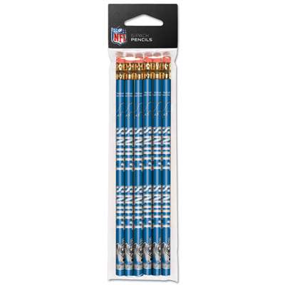 Detroit Lions Pencil 6 Pack 