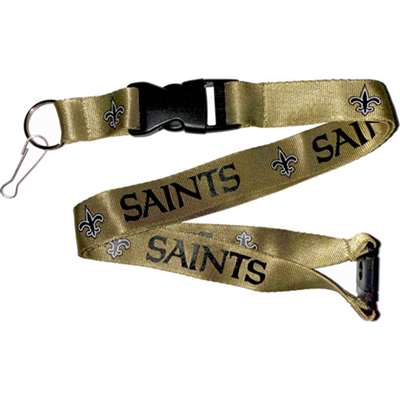New Orleans Saints Logo Lanyard
