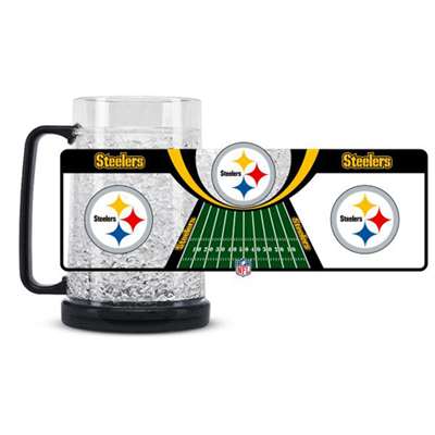 Pittsburgh Steelers Mug - 16 Oz Freezer Mug - Field Logo