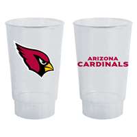Arizona Cardinals Plastic Tailgate Cups - Set of 4