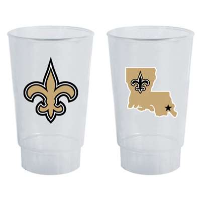 New Orleans Saints Plastic Tailgate Cups - Set of 4