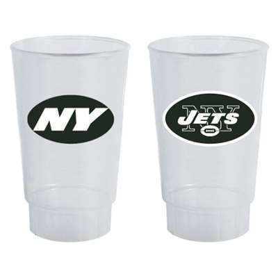 New York Jets Plastic Tailgate Cups - Set of 4