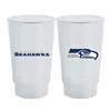 Seattle Seahawks Plastic Tailgate Cups - Set of 4