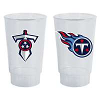 Tennessee Titans Plastic Tailgate Cups - Set of 4