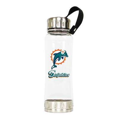 Miami Dolphins Clip-On Water Bottle - 16 oz