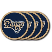 Los Angeles Rams Coaster Set - 4 Pack