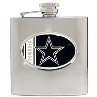 Dallas Cowboys Stainless Steel Hip Flask