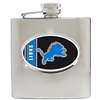 Detroit Lions Stainless Steel Hip Flask