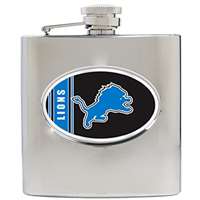 Detroit Lions Stainless Steel Hip Flask
