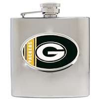 Green Bay Packers Stainless Steel Hip Flask
