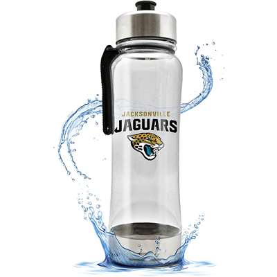 Jacksonville Jaguars Clip-On Water Bottle - 16 oz