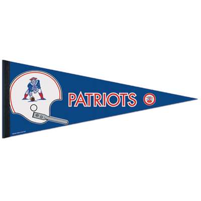 New England Patriots Premium Pennant - 12" X 30" - Retro