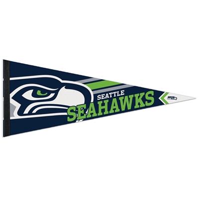Seattle Seahawks Premium Pennant - 12" x 30" - Alt 2