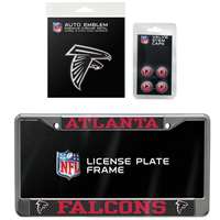 Atlanta Falcons 3 Piece Automotive Fan Kit