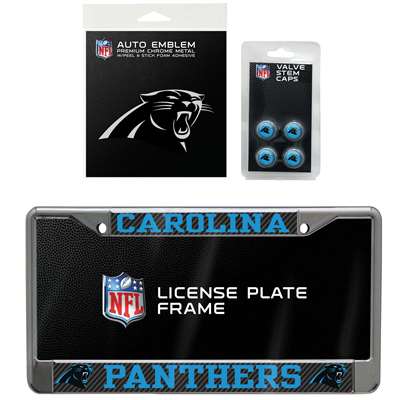 Carolina Panthers 3 Piece Automotive Fan Kit