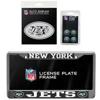New York Jets 3 Piece Automotive Fan Kit