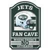 New York Jets Fan Cave Wood Sign