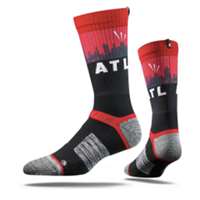 Atlanta Strideline Strapped Fit 2.0 Socks - Red/Black