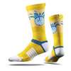 Golden State Warriors Strideline Strapped Fit 2.0 Socks - Yellow Splash Bros