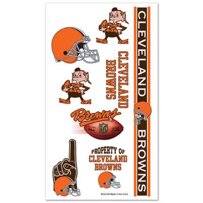 Cleveland Browns Temporary Tattoos