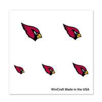 Arizona Cardinals Fingernail Tattoos - 4 Pack