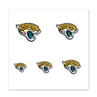 Jacksonville Jaguars Fingernail Tattoos - 4 Pack