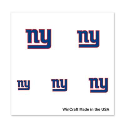 New York Giants Fingernail Tattoos - 4 Pack