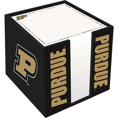 Purdue Boilermakers Cube Note Card Holder