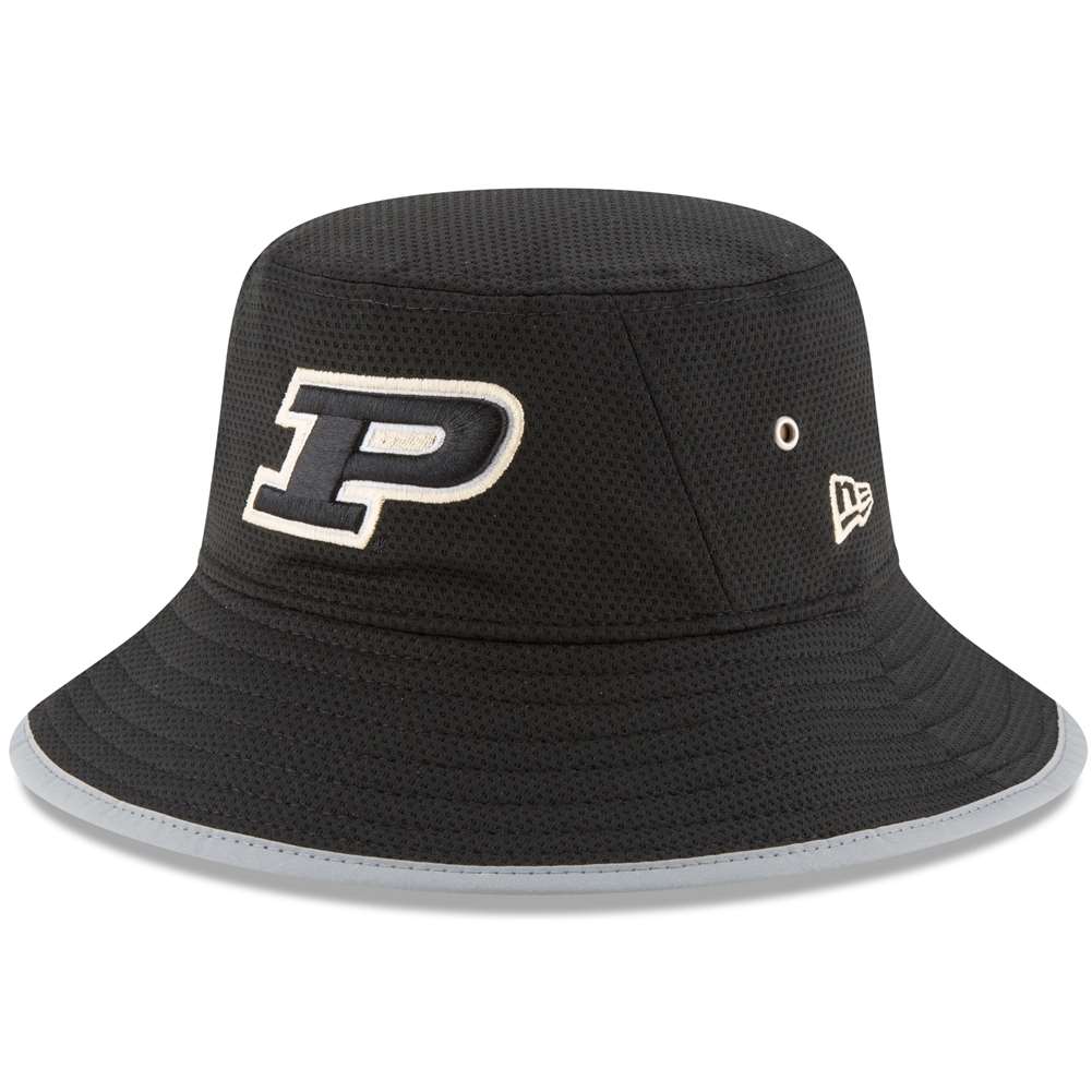 Purdue Boilermakers New Era Team Training Bucket Hat