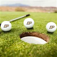 Purdue Boilermakers Golf Balls - Set of 3