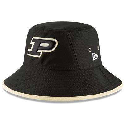 Purdue Boilermakers New Era Hex Bucket Hat - Black