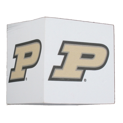 Purdue Boilermakers Sticky Note Memo Cube - 550 Sheets