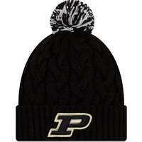 Purdue Boilermakers New Era Women's Cozy Cable Knit Beanie