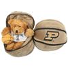 Purdue Boilermakers Stuffed Bear in a Ball - Basketball