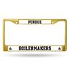 Purdue Boilermakers Team Color Chrome License Plate Frame