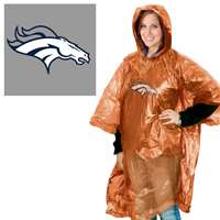 Denver Broncos Rain Poncho